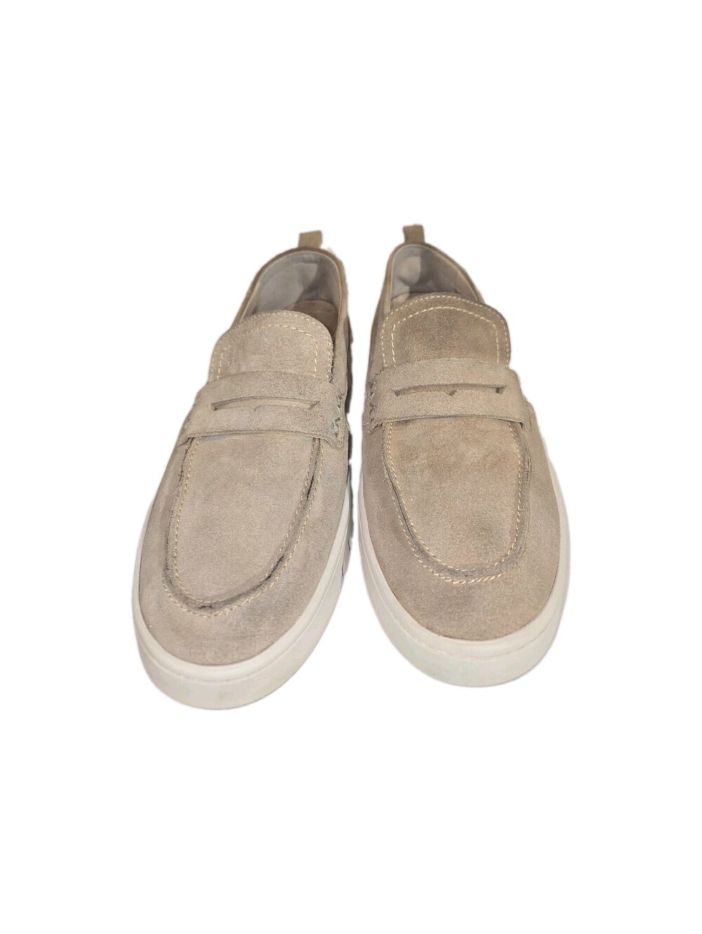 Vionic Shoes Womens Size 11 Tan Suede Uptown Penny Loafer Platform Comfort